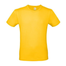 B&amp;C B02E unisex rövid ujjú póló, gold - L férfi póló