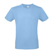 B&C B02E unisex rövid ujjú póló, sky blue - L férfi póló