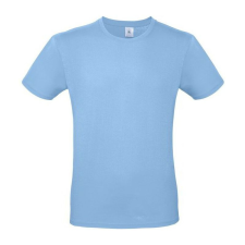 B&amp;C B02E unisex rövid ujjú póló, sky blue - M férfi póló