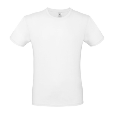 B&C B02E unisex rövid ujjú póló, white - 4XL férfi póló