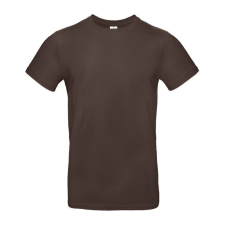 B&C B04E Exant 190 kereknyakú póló, brown - M férfi póló
