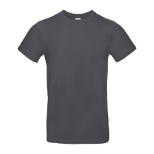 B&C B04E Exant 190 kereknyakú póló, dark grey - 2XL férfi póló