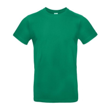 B&amp;C B04E Exant 190 kereknyakú póló, kelly green - 3XL férfi póló