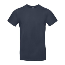 B&C B04E Exant 190 kereknyakú póló, navy - 3XL férfi póló