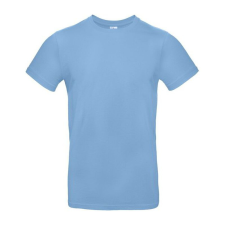 B&C B04E Exant 190 kereknyakú póló, sky blue - XS férfi póló