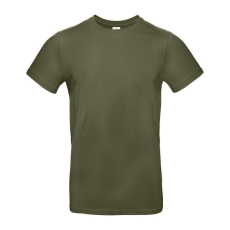 B&C B04E Exant 190 kereknyakú póló, urban khaki - M