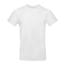 B&C B04E Exant 190 kereknyakú póló, white - 4XL férfi póló
