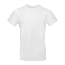 B&amp;C B04E Exant 190 kereknyakú póló, white - 4XL férfi póló