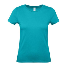 B&C B54E Női rövid ujjú póló, real turquoise női póló