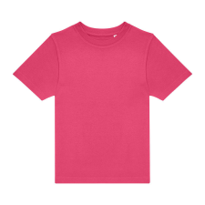 B&C gyerek rövid ujjú, környakas póló B07E, Fuchsia-7/8 gyerek póló