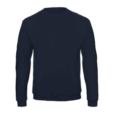 B&amp;C kereknyakú férfi pulóver O46, Navy-4XL férfi pulóver, kardigán
