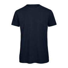 B&amp;C lezser szabású minősített biopamut férfi póló BD62, Navy-M férfi póló