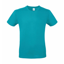 B and C Csomag akciós póló (minimum 3 db) Férfi rövid ujjú póló B&amp;C #E150 T-Shirt -S, Igazi türkizkék férfi póló