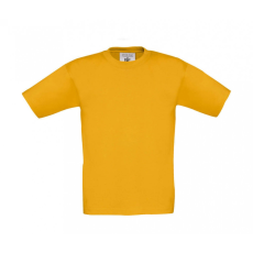 B and C Csomag akciós póló (minimum 3 db) Gyerek rövid ujjú póló B and C Exact 150/kids T-Shirt 12/14 (152/164), Aranysárga