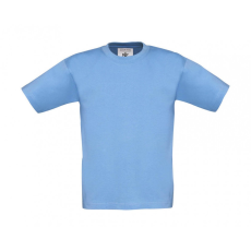 B and C Csomag akciós póló (minimum 3 db) Gyerek rövid ujjú póló B and C Exact 150/kids T-Shirt 7/8 (122/128), Ég kék