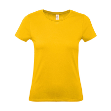 B and C Csomag akciós póló (minimum 3 db) Női rövid ujjú póló B&amp;C #E150 /women T-Shirt -M, Aranysárga női póló