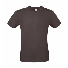 B and C Csomag akciós póló (minimum 5 db) Férfi rövid ujjú póló B&amp;C #E150 T-Shirt -L, Barna medve férfi póló