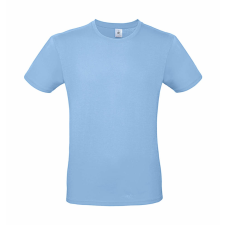 B and C Csomag akciós póló (minimum 5 db) Férfi rövid ujjú póló B&amp;C #E150 T-Shirt -XS, Ég kék férfi póló
