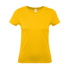 B and C Csomag akciós póló (minimum 5 db) Női rövid ujjú póló B&C #E150 /women T-Shirt -S, Aranysárga