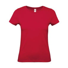 B and C Csomag akciós póló (minimum 5 db) Női rövid ujjú póló B&C #E150 /women T-Shirt -XL, Mély piros