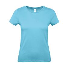 B and C Csomag akciós póló (minimum 5 db) Női rövid ujjú póló B&amp;C #E150 /women T-Shirt -XL, Türkizkék női póló