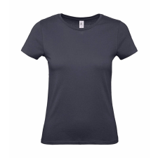 B and C Csomag akciós póló (minimum 5 db) Női rövid ujjú póló B&amp;C #E150 /women T-Shirt -XL, Világos sötétkék (navy) női póló