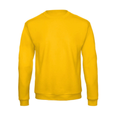 B and C Férfi Felső hosszú ujjú B&C Crewneck Sweatshirt Unisex - WUI23 - XL, Aranysárga