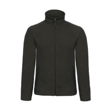 B and C Férfi hosszú ujjú polár B and C ID.501 Micro Fleece Full Zip 3XL, Fekete férfi kabát, dzseki