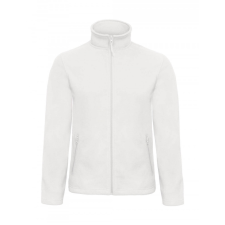B and C Férfi hosszú ujjú polár B and C ID.501 Micro Fleece Full Zip XL, Fehér férfi kabát, dzseki