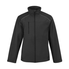 B and C Férfi Kabát Hosszú ujjú B &amp; C Shield Softshell PRO -XL, Fekete férfi kabát, dzseki