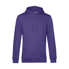 B and C Férfi kapucnis hosszú ujjú organikus pulóver B and C Organic Hooded 2XL, Sugárzó lila