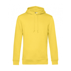 B and C Férfi kapucnis hosszú ujjú organikus pulóver B and C Organic Hooded L, Sárga fizz