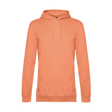 B and C Férfi kapucnis hosszú ujjú pulóver B and C #Hoodie French Terry 3XL, Melon Narancssárga