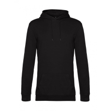 B and C Férfi kapucnis hosszú ujjú pulóver B and C #Hoodie French Terry 3XL, Teljesen fekete