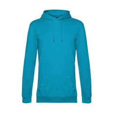 B and C Férfi kapucnis hosszú ujjú pulóver B and C #Hoodie French Terry M, Hawaiian kék