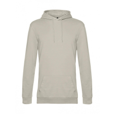 B and C Férfi kapucnis hosszú ujjú pulóver B and C #Hoodie French Terry S, Szürke köd