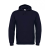B and C Férfi kapucnis hosszú ujjú pulóver B and C ID.003 Cotton Rich Hooded Sweatshirt S, Sötétkék (navy)