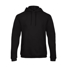 B and C Férfi kapucnis hosszú ujjú pulóver B and C ID.203 50/50 Hooded Sweatshirt Unisex XS, Fekete