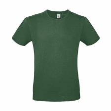 B and C Férfi rövid ujjú póló B&amp;C #E150 T-Shirt -XS, Sötétzöld férfi póló