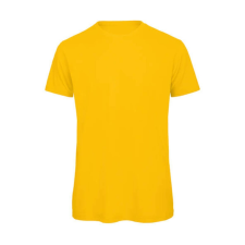 B and C Férfi rövid ujjú póló B&amp;C Inspire T/men T-Shirt -3XL, Aranysárga férfi póló