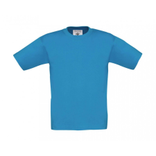 B and C Gyerek rövid ujjú póló B and C Exact 150/kids T-Shirt 12/14 (152/164), Atoll kék gyerek póló