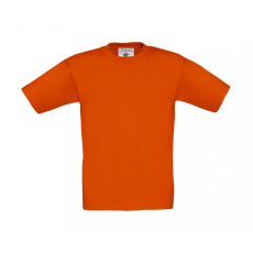 B and C Gyerek rövid ujjú póló B and C Exact 150/kids T-Shirt 3/4 (98/104), Narancssárga
