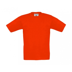 B and C Gyerek rövid ujjú póló B and C Exact 190/kids T-Shirt 12/14 (152/164), Narancssárga