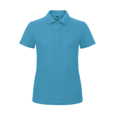 B and C Női galléros póló rövid ujjú B&amp;C Ladies&#039; Piqué Polo Shirt - PWI11 - 2XL, Atoll kék női póló