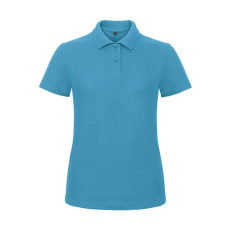 B and C Női galléros póló rövid ujjú B&C Ladies' Piqué Polo Shirt - PWI11 - XS, Atoll kék