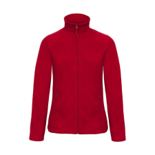 B and C Női hosszú ujjú polár B and C ID.501/women Micro Fleece Full Zip 2XL, Piros női dzseki, kabát