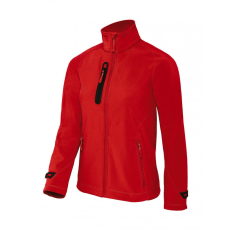 B and C Női kabát B and C X-Lite Softshell/women Jacket 2XL, Mély piros