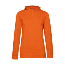 B and C Női kapucnis hosszú ujjú pulóver B and C #Hoodie /women French Terry 2XL, Narancssárga női pulóver, kardigán