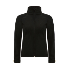 B and C Női kapucnis kabát B and C Hooded Softshell/women XL, Fekete női dzseki, kabát