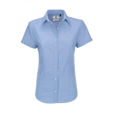 B and C Női rövid ujjú blúz B and C Oxford SSL/women Shirt 2XL, Oxford kék blúz